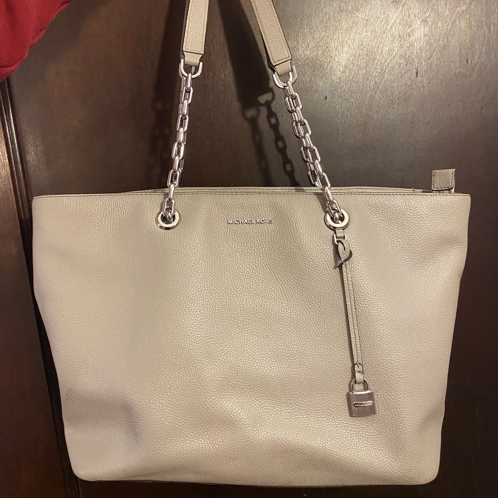 MK LEATHER TOTE
